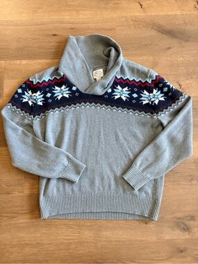 St. John's Bay - Men’s Fair Isle Sweater 100% Cotton